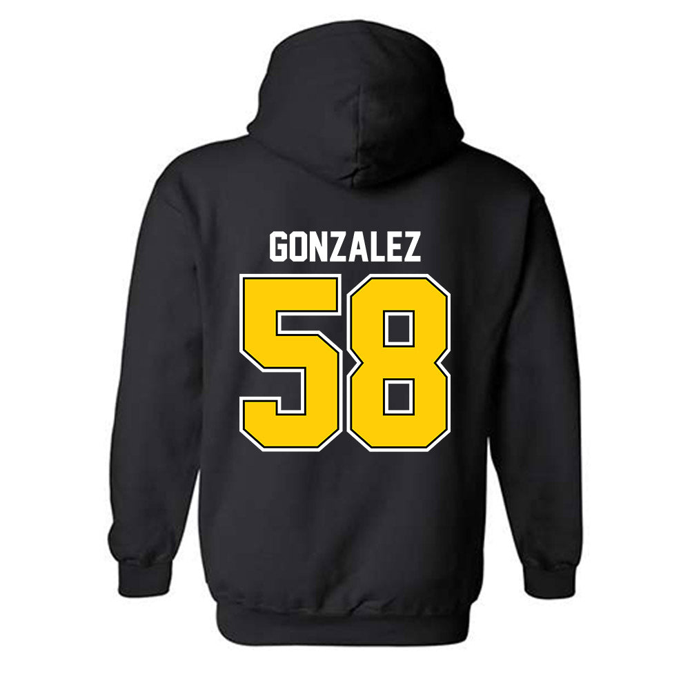 Michigan Tech - NCAA Football : Adrian Gonzalez - Classic Shersey Hooded Sweatshirt-1