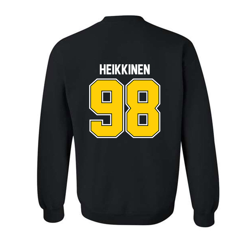 Michigan Tech - NCAA Football : Gauge Heikkinen - Classic Shersey Crewneck Sweatshirt-1