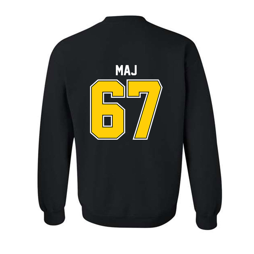 Michigan Tech - NCAA Football : Max Maj - Classic Shersey Crewneck Sweatshirt-1