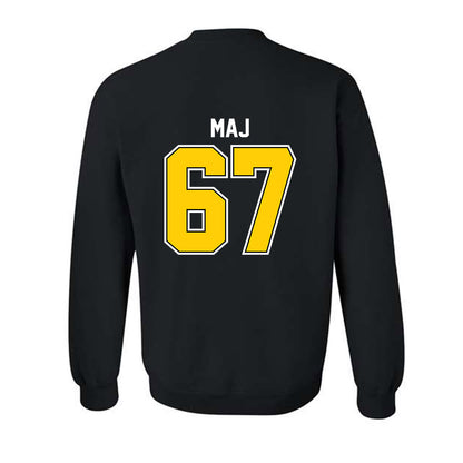 Michigan Tech - NCAA Football : Max Maj - Classic Shersey Crewneck Sweatshirt-1