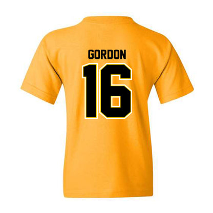 Michigan Tech - NCAA Men's Ice Hockey : Isaac Gordon - Classic Shersey Youth T-Shirt