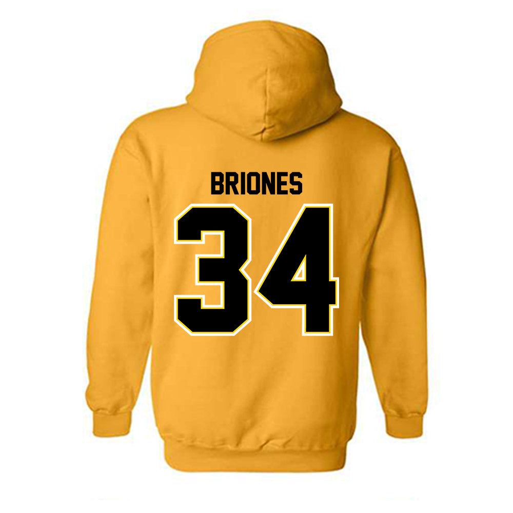 Michigan Tech - NCAA Football : Connor Briones - Classic Shersey Hooded Sweatshirt-1