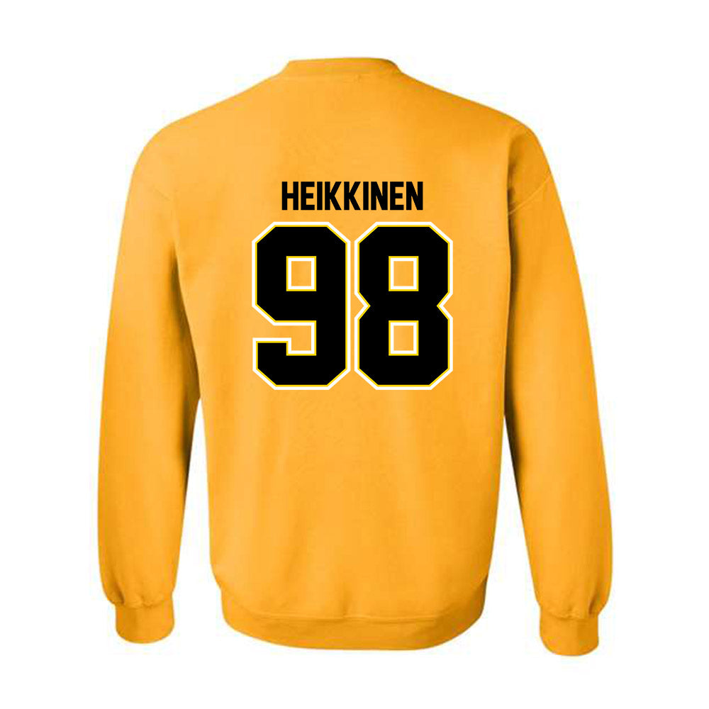 Michigan Tech - NCAA Football : Gauge Heikkinen - Classic Shersey Crewneck Sweatshirt-1