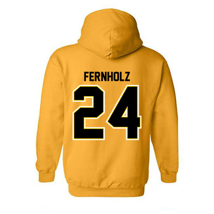 Michigan Tech - NCAA Men's Basketball : Ty Fernholz - Classic Shersey Hooded Sweatshirt