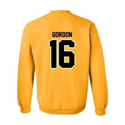 Michigan Tech - NCAA Men's Ice Hockey : Isaac Gordon - Classic Shersey Crewneck Sweatshirt