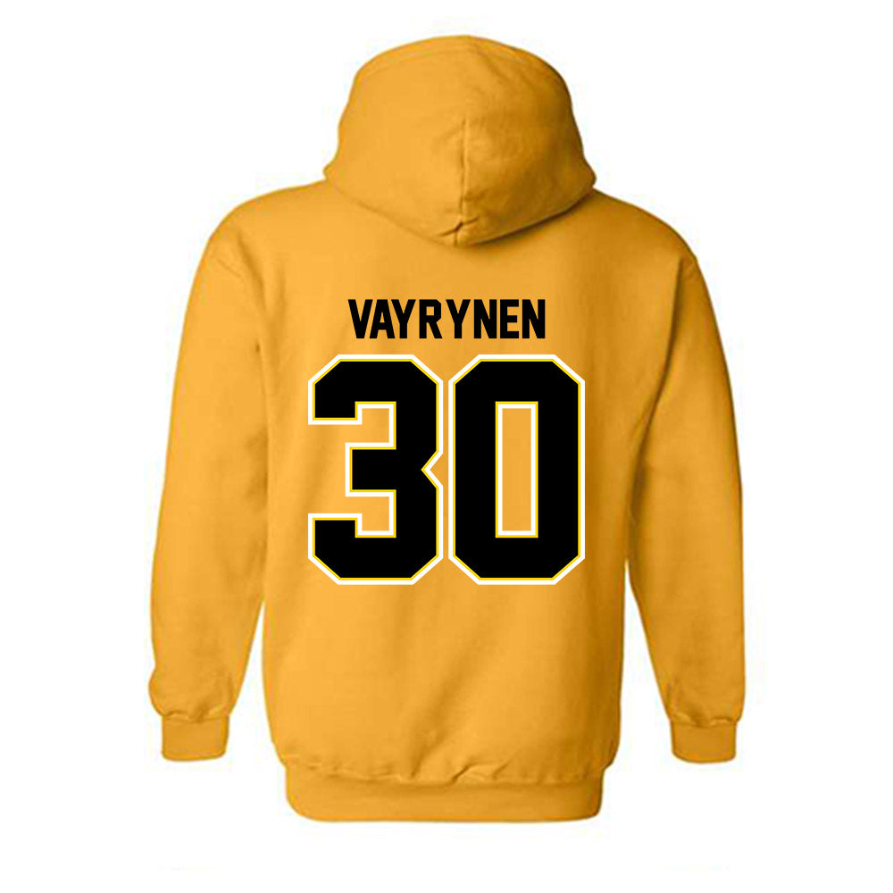 Michigan Tech - NCAA Men's Ice Hockey : Max Vayrynen - Classic Shersey Hooded Sweatshirt