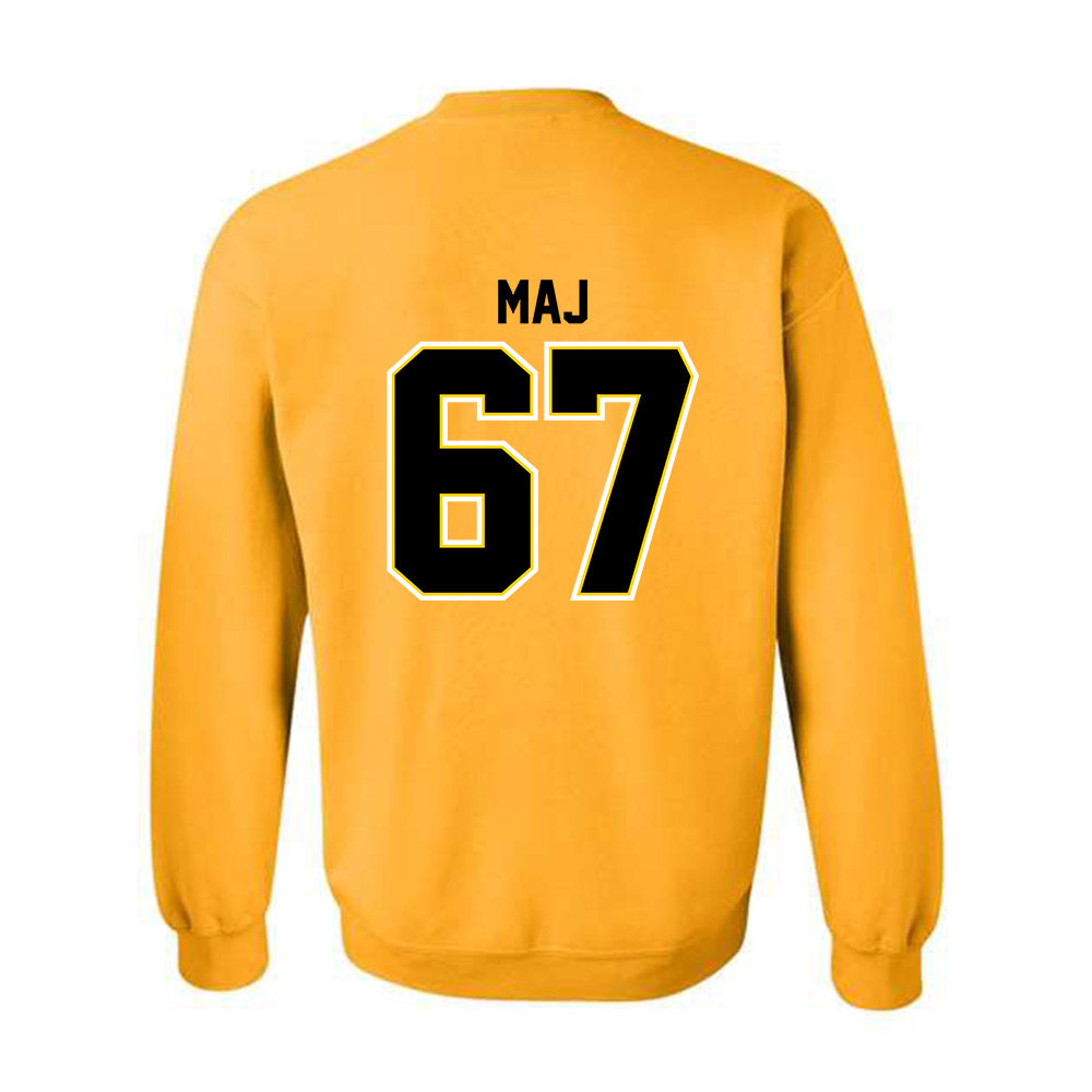 Michigan Tech - NCAA Football : Max Maj - Classic Shersey Crewneck Sweatshirt-1