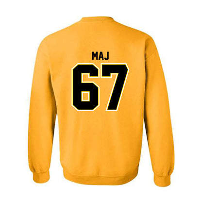 Michigan Tech - NCAA Football : Max Maj - Classic Shersey Crewneck Sweatshirt-1