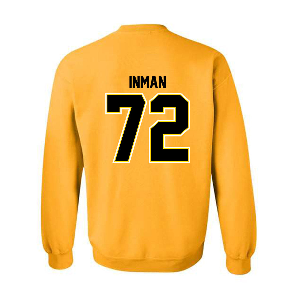 Michigan Tech - NCAA Football : Bryar Inman - Classic Shersey Crewneck Sweatshirt-1