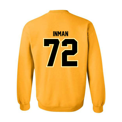Michigan Tech - NCAA Football : Bryar Inman - Classic Shersey Crewneck Sweatshirt-1