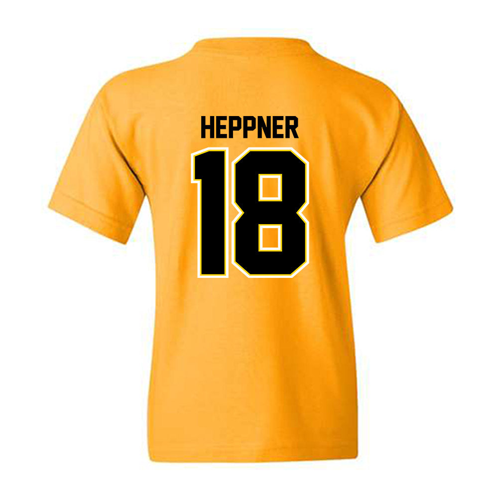 Michigan Tech - NCAA Football : Drew Heppner - Classic Shersey Youth T-Shirt-1