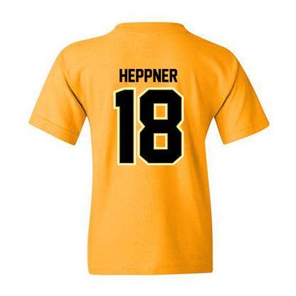 Michigan Tech - NCAA Football : Drew Heppner - Classic Shersey Youth T-Shirt-1
