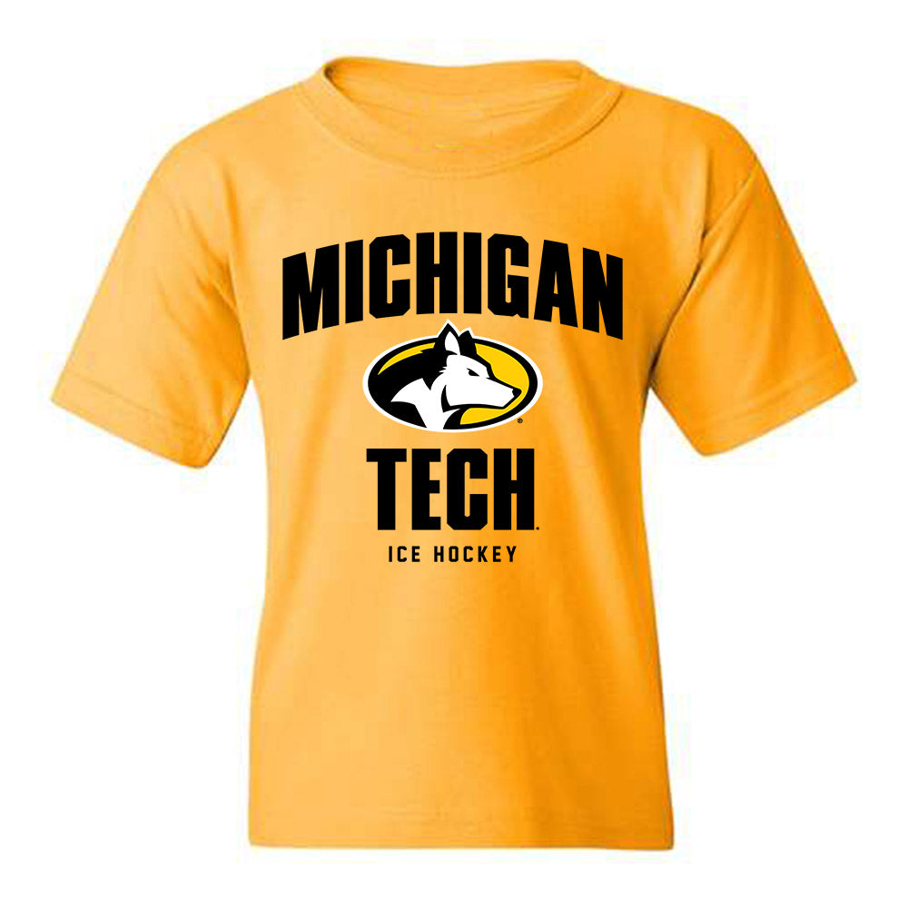 Michigan Tech - NCAA Men's Ice Hockey : Derek Mullahy - Classic Shersey Youth T-Shirt