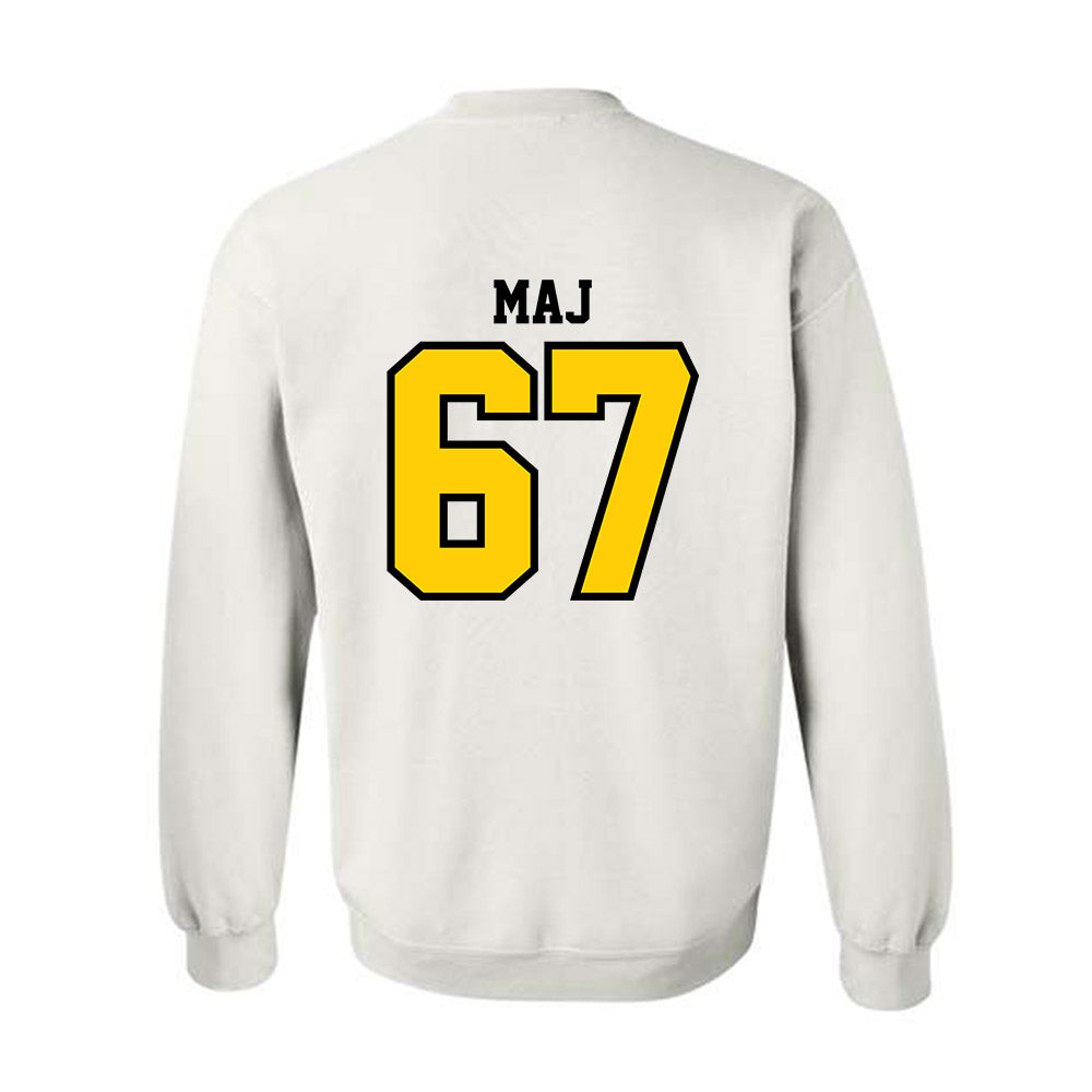 Michigan Tech - NCAA Football : Max Maj - Classic Shersey Crewneck Sweatshirt-1
