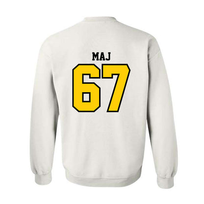 Michigan Tech - NCAA Football : Max Maj - Classic Shersey Crewneck Sweatshirt-1