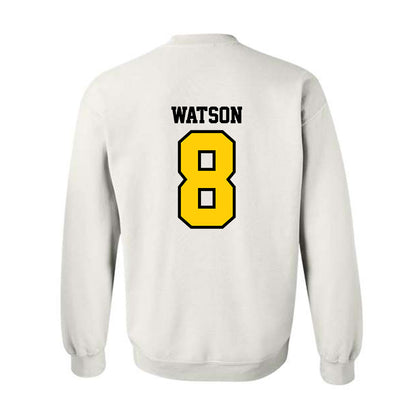 Michigan Tech - NCAA Football : Owen Watson - Classic Shersey Crewneck Sweatshirt-1