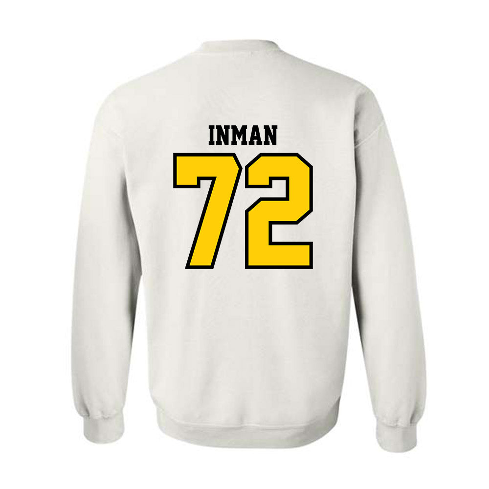 Michigan Tech - NCAA Football : Bryar Inman - Classic Shersey Crewneck Sweatshirt-1