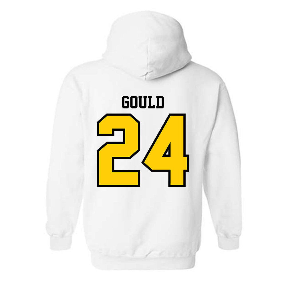 Michigan Tech - NCAA Men's Ice Hockey : Rylan Gould - Classic Shersey Hooded Sweatshirt-1