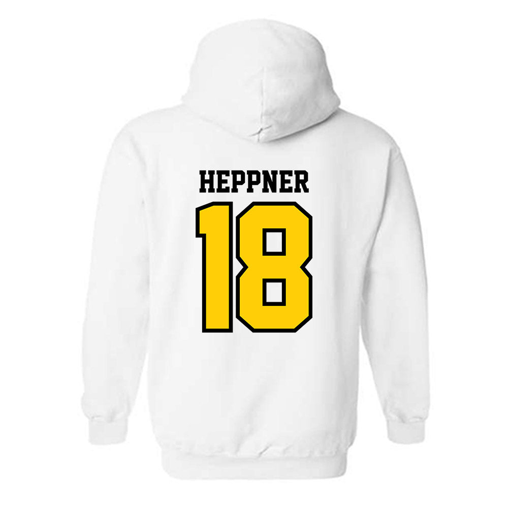 Michigan Tech - NCAA Football : Drew Heppner - Classic Shersey Hooded Sweatshirt-1