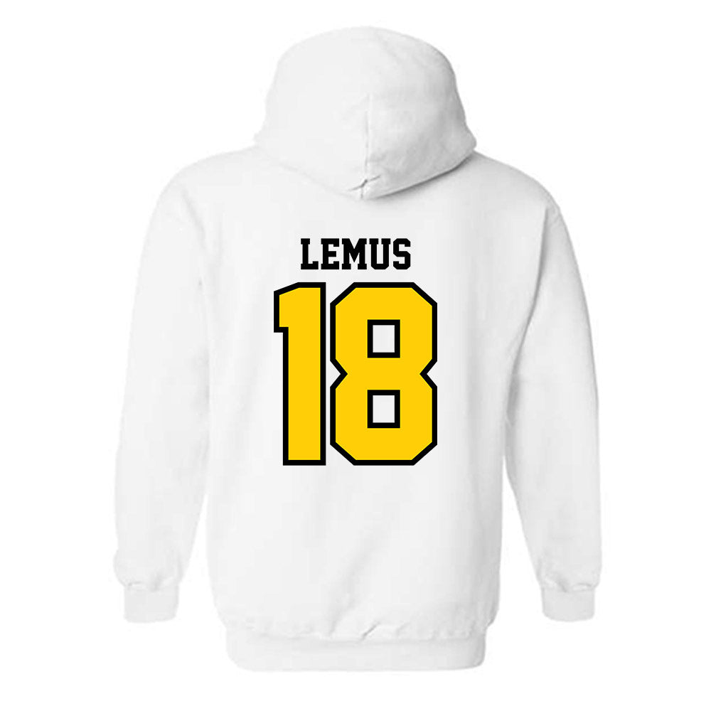 Michigan Tech - NCAA Football : Christopher Lemus - Classic Shersey Hooded Sweatshirt-1
