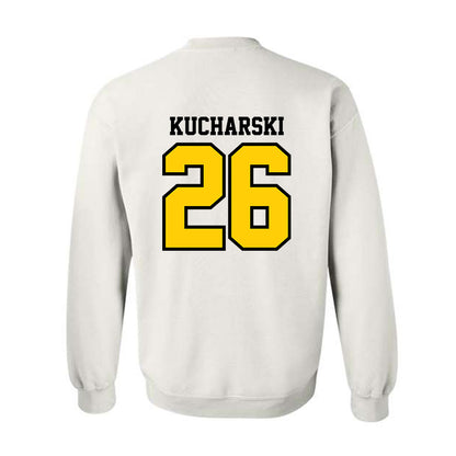 Michigan Tech - NCAA Football : Avery Kucharski - Classic Shersey Crewneck Sweatshirt-1