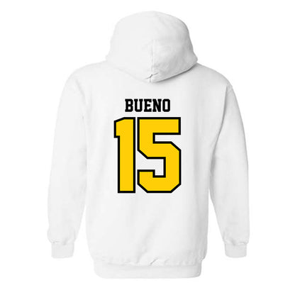 Michigan Tech - NCAA Football : Alex Bueno - Classic Shersey Hooded Sweatshirt-1