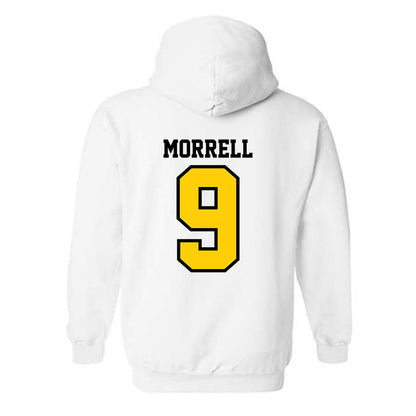 Michigan Tech - NCAA Men's Ice Hockey : Logan Morrell - Classic Shersey Hooded Sweatshirt