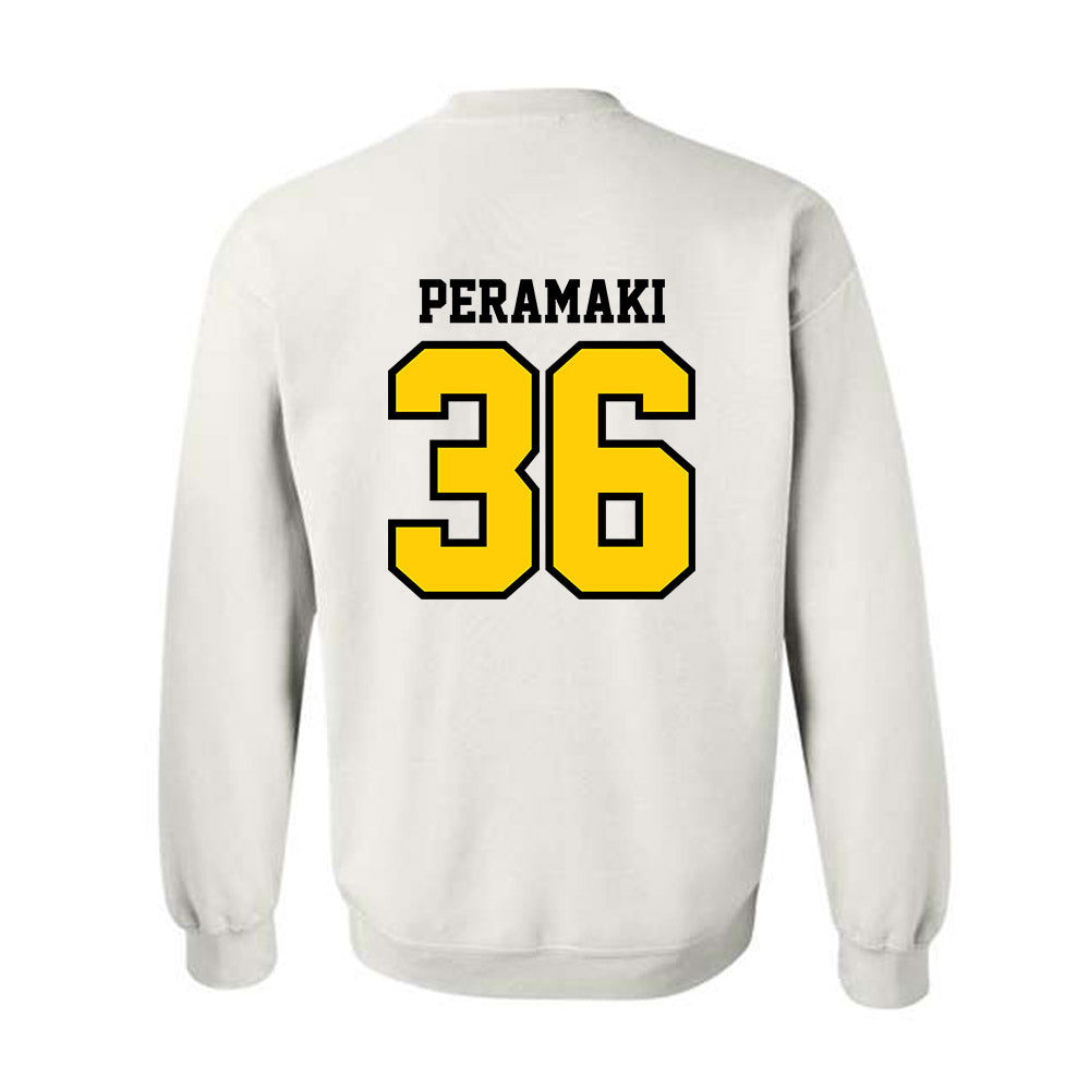 Michigan Tech - NCAA Football : Josiah Peramaki - Classic Shersey Crewneck Sweatshirt-1