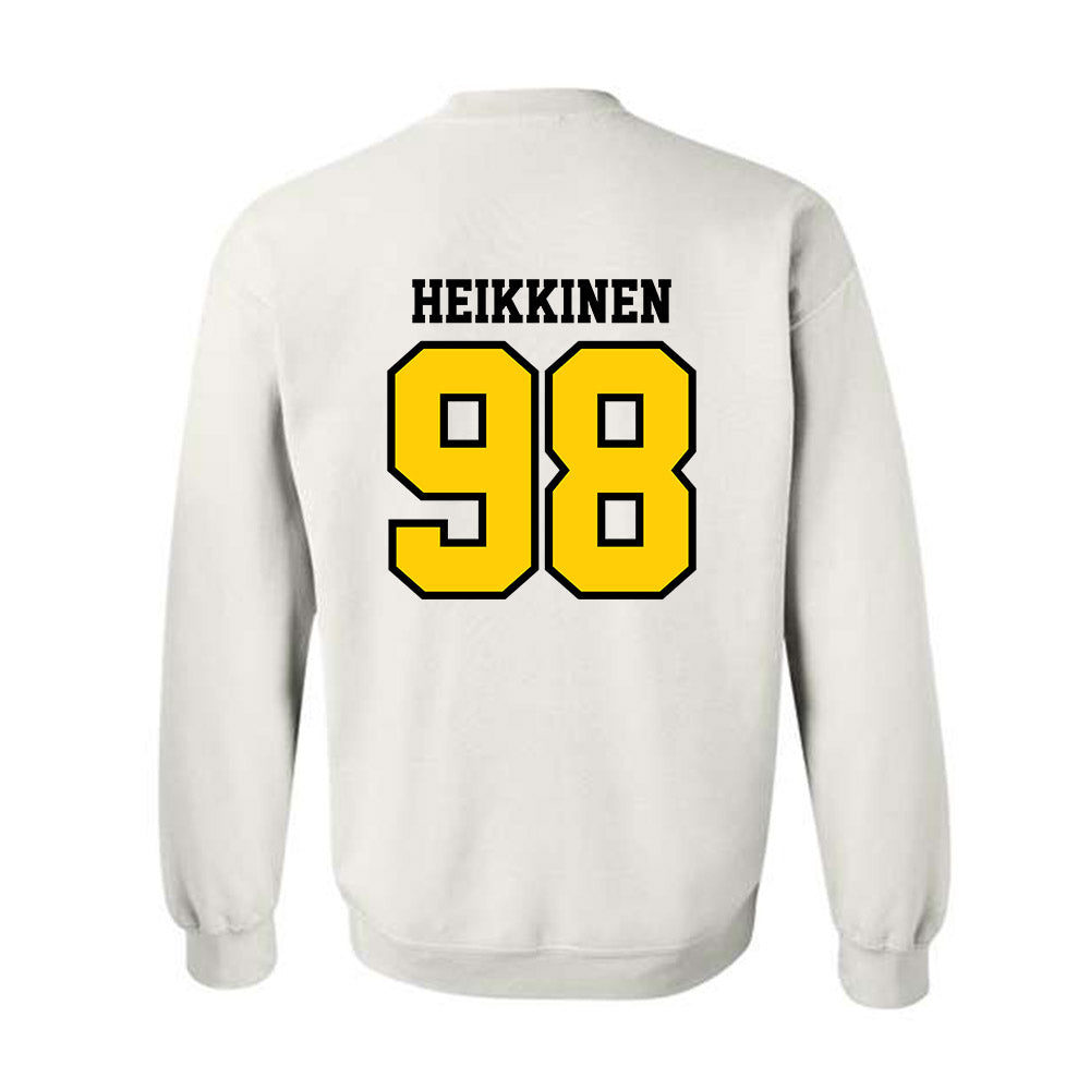 Michigan Tech - NCAA Football : Gauge Heikkinen - Classic Shersey Crewneck Sweatshirt-1
