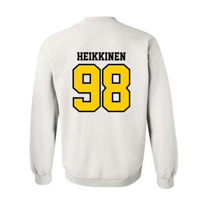 Michigan Tech - NCAA Football : Gauge Heikkinen - Classic Shersey Crewneck Sweatshirt-1