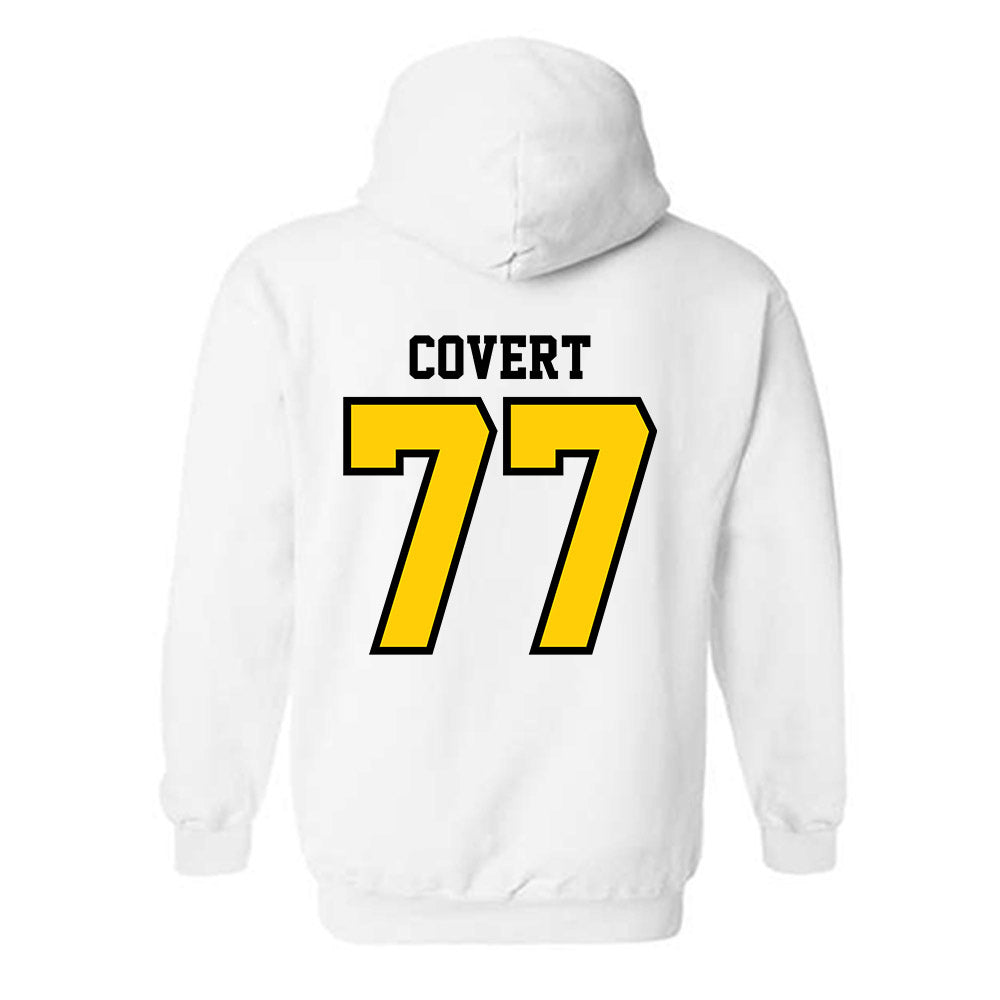Michigan Tech - NCAA Football : Andrew Covert - Classic Shersey Hooded Sweatshirt