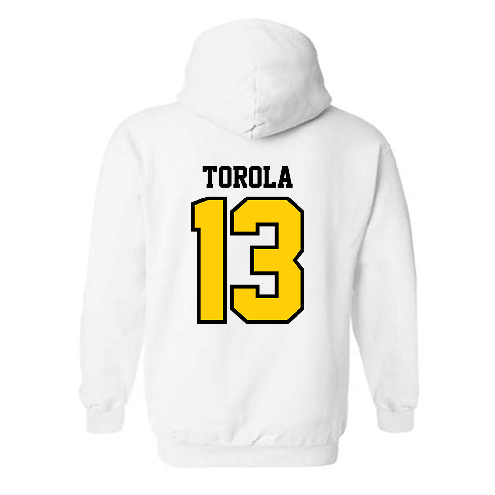 Michigan Tech - NCAA Women's Volleyball : Madelyn Torola - Classic Shersey Hooded Sweatshirt-1
