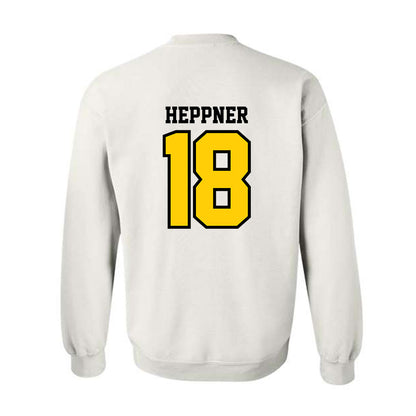 Michigan Tech - NCAA Football : Drew Heppner - Classic Shersey Crewneck Sweatshirt-1