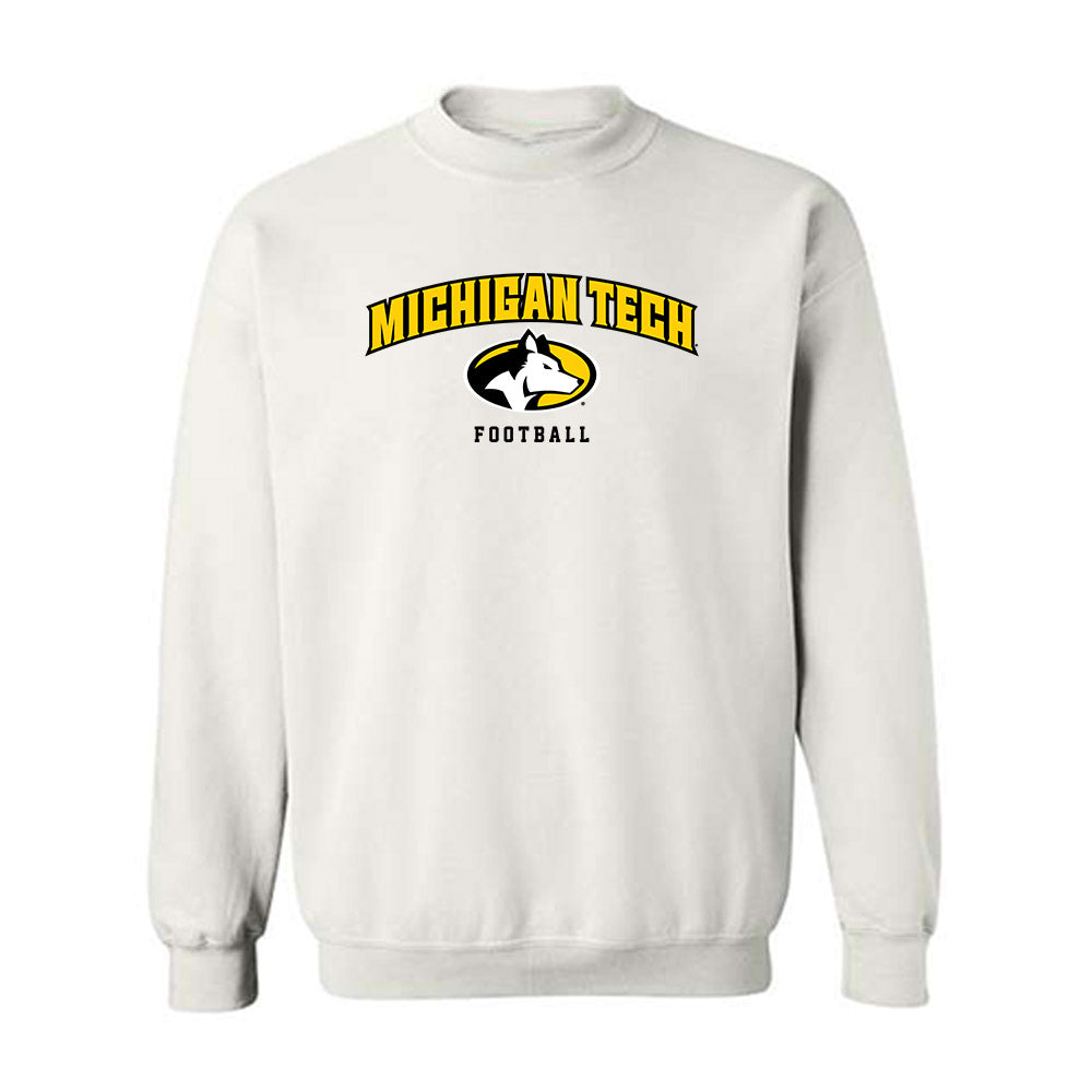Michigan Tech - NCAA Football : Josiah Peramaki - Classic Shersey Crewneck Sweatshirt-0