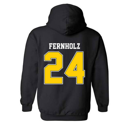 Michigan Tech - NCAA Men's Basketball : Ty Fernholz - Classic Shersey Hooded Sweatshirt