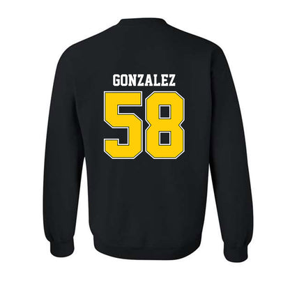Michigan Tech - NCAA Football : Adrian Gonzalez - Classic Shersey Crewneck Sweatshirt-1
