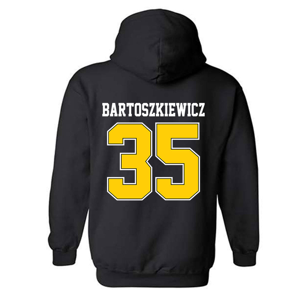 Michigan Tech - NCAA Men's Ice Hockey : Owen Bartoszkiewicz - Classic Shersey Hooded Sweatshirt-1