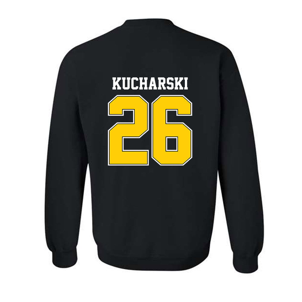 Michigan Tech - NCAA Football : Avery Kucharski - Classic Shersey Crewneck Sweatshirt-1