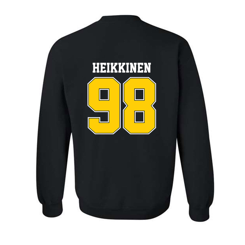 Michigan Tech - NCAA Football : Gauge Heikkinen - Classic Shersey Crewneck Sweatshirt-1