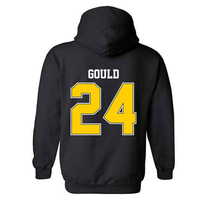 Michigan Tech - NCAA Men's Ice Hockey : Rylan Gould - Classic Shersey Hooded Sweatshirt-1