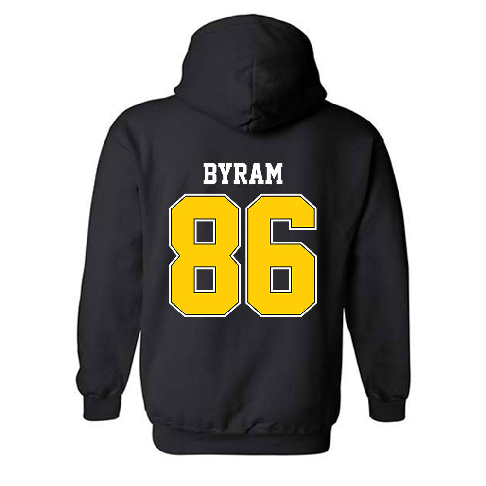 Michigan Tech - NCAA Football : Connor Byram - Classic Shersey Hooded Sweatshirt-1