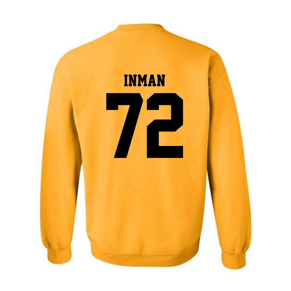 Michigan Tech - NCAA Football : Bryar Inman - Classic Shersey Crewneck Sweatshirt-1