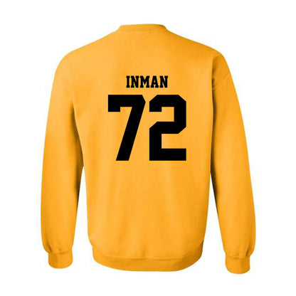 Michigan Tech - NCAA Football : Bryar Inman - Classic Shersey Crewneck Sweatshirt-1