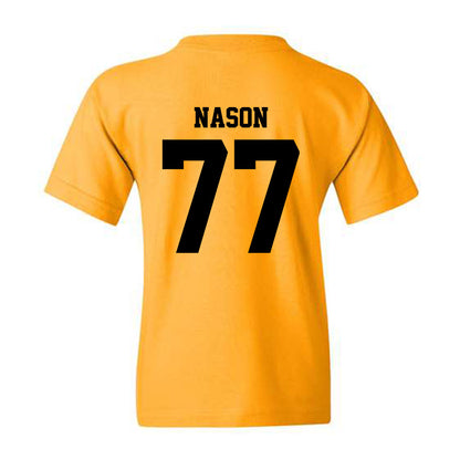 Michigan Tech - NCAA Football : Max Nason - Classic Shersey Youth T-Shirt