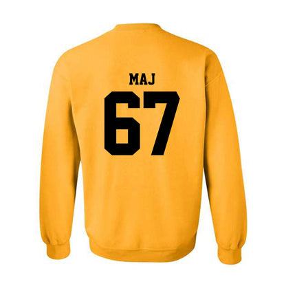 Michigan Tech - NCAA Football : Max Maj - Classic Shersey Crewneck Sweatshirt-1