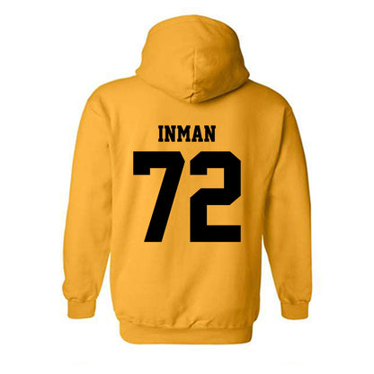 Michigan Tech - NCAA Football : Bryar Inman - Classic Shersey Hooded Sweatshirt-1