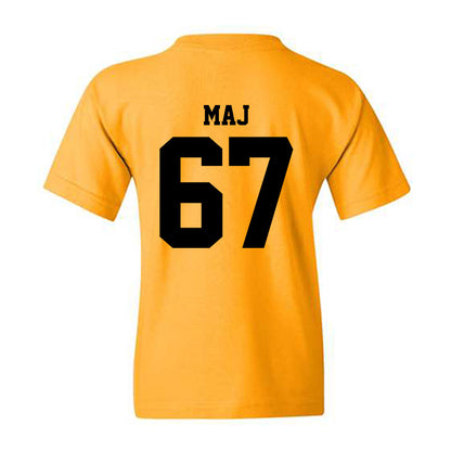 Michigan Tech - NCAA Football : Max Maj - Classic Shersey Youth T-Shirt-1