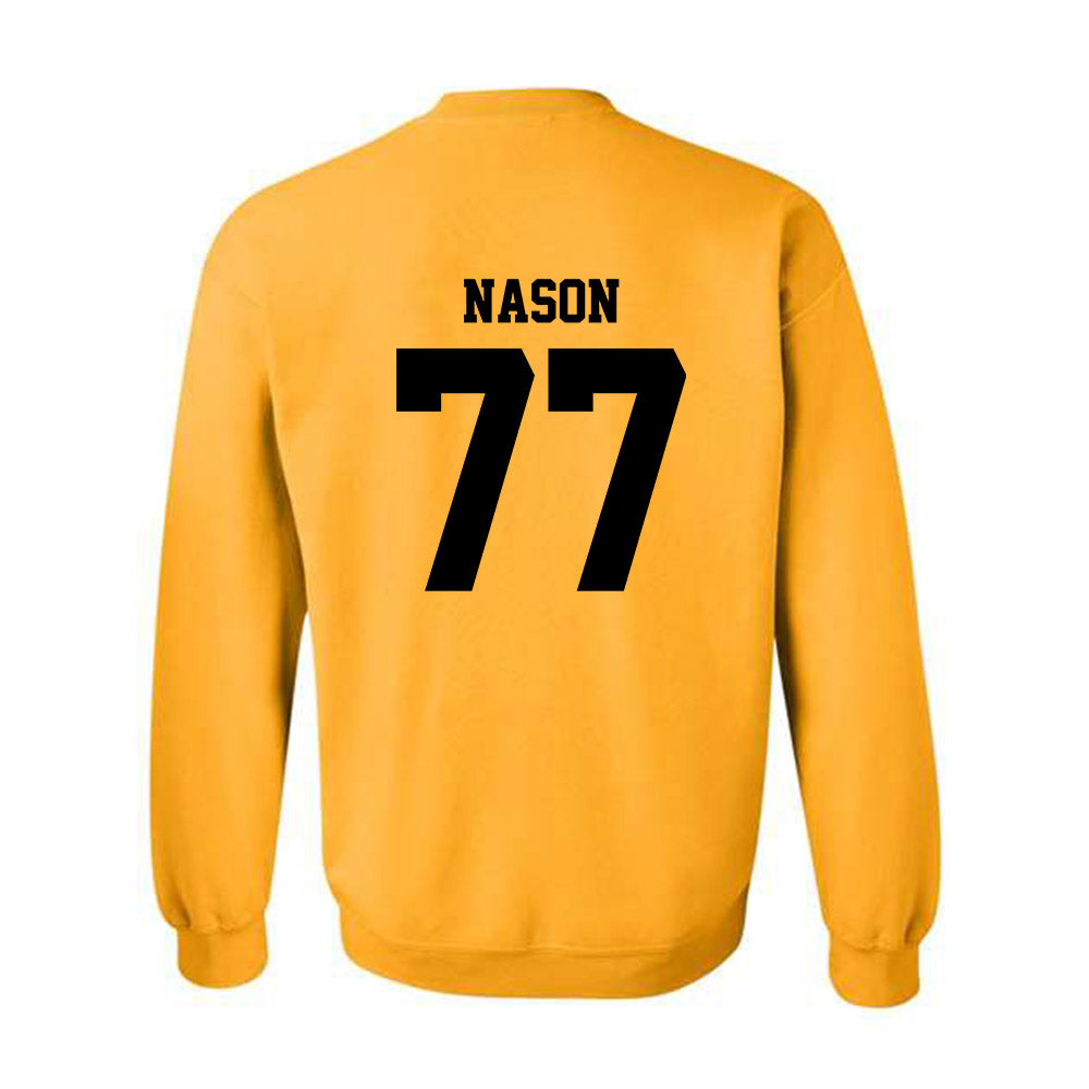 Michigan Tech - NCAA Football : Max Nason - Classic Shersey Crewneck Sweatshirt