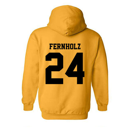 Michigan Tech - NCAA Men's Basketball : Ty Fernholz - Classic Shersey Hooded Sweatshirt