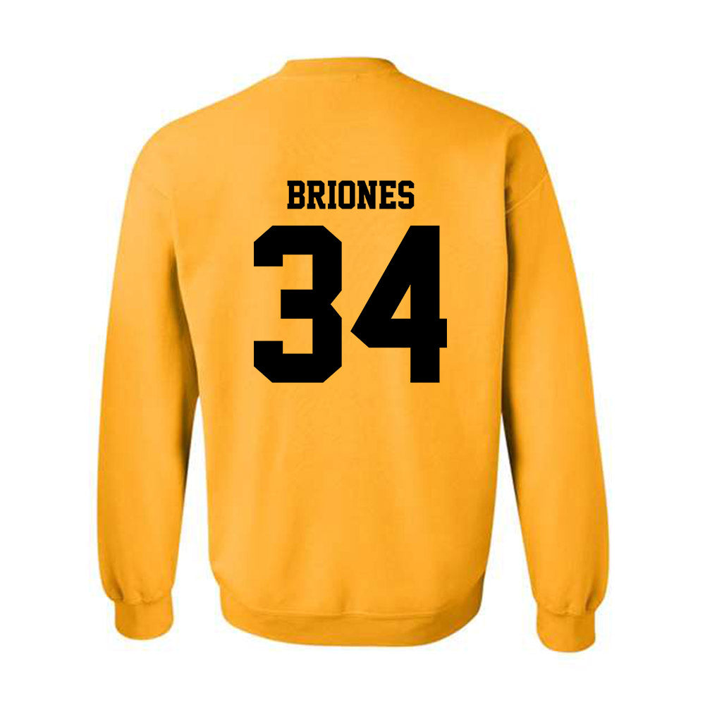 Michigan Tech - NCAA Football : Connor Briones - Classic Shersey Crewneck Sweatshirt-1